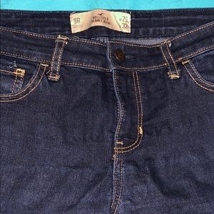Hollister Dark Denim Blue Jeans